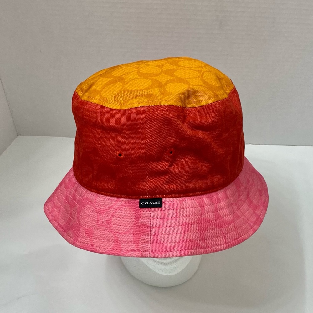 Coach Colorblock Signature Bucket Hat - Picture 2 of 9